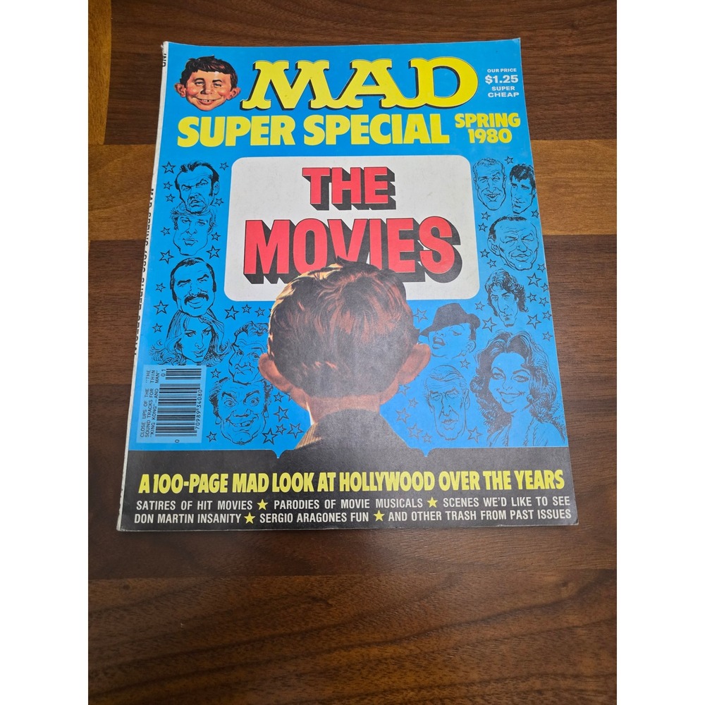 Vintage‎ MAD Magazine Super Special The Movies Spring 1980 Humor Collectible